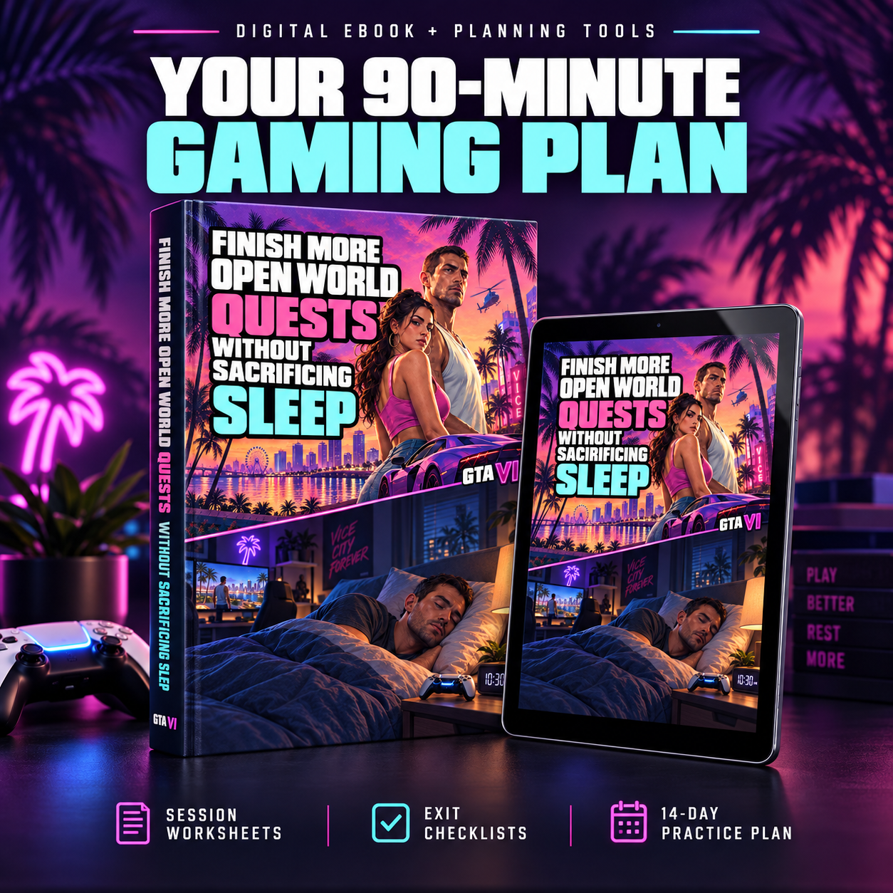 The QuestRest Plan digital guide and planning tools